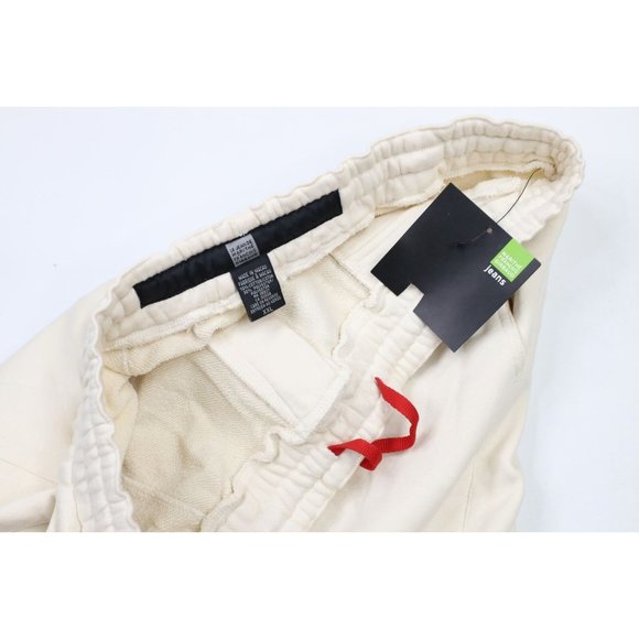 NOS Vtg 90s Marithe Francois Girbaud Mens 2XL Baggy Wide Leg Cargo Sweatpants - Picture 7 of 11